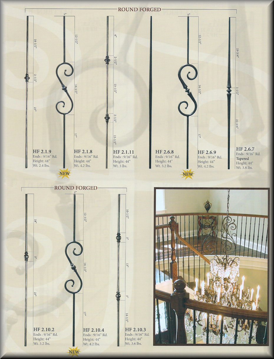 Round Series Balusters - 2